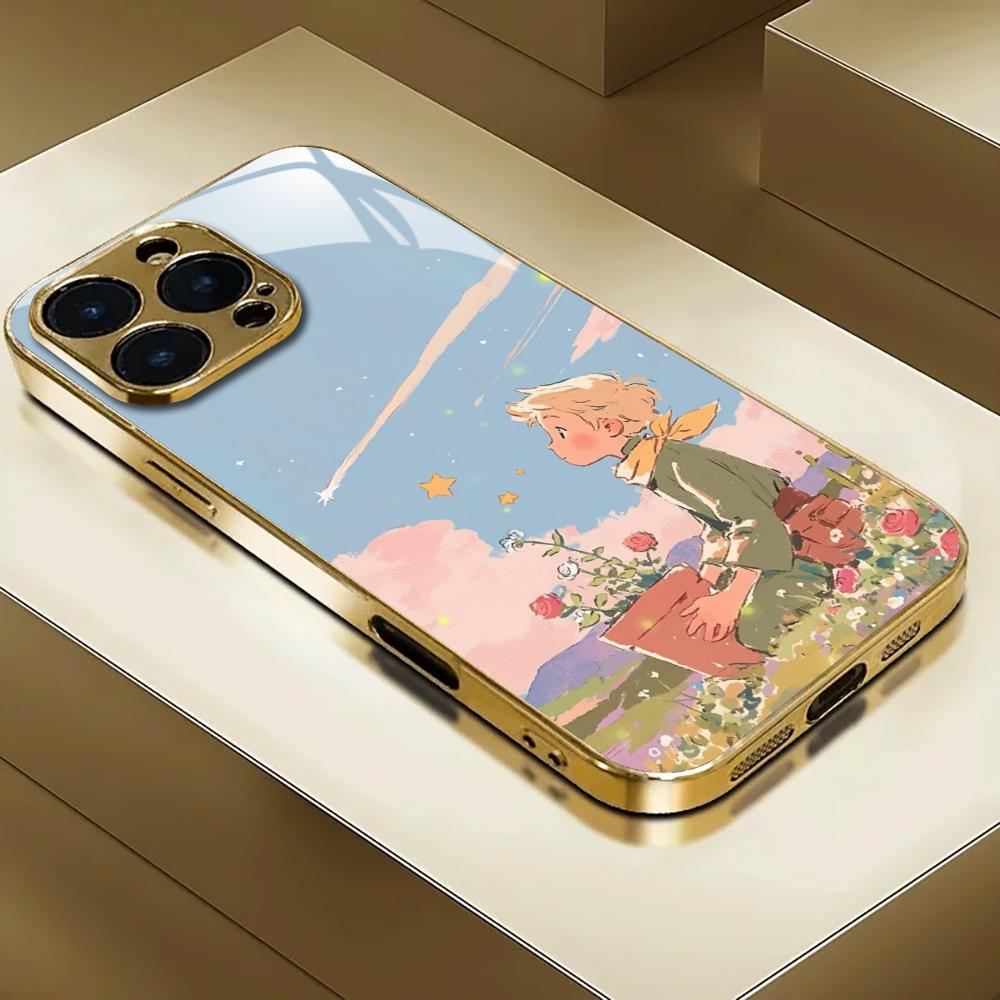 Apple Iphone 15 Pro Max - جراب هاتف INS Mirror Rose Little