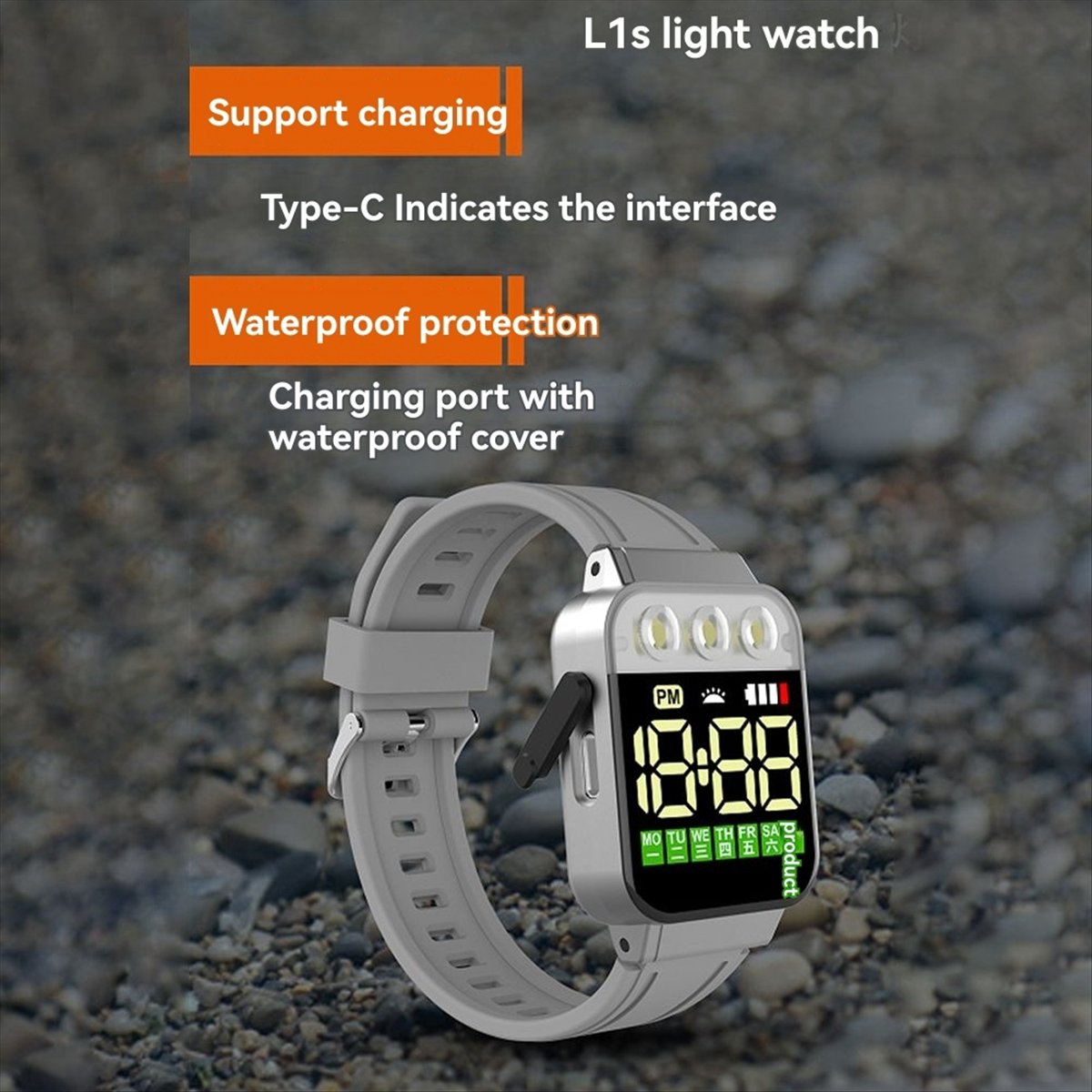 Electronics Gadgets For Men - HAPPY DIAN! ساعات إلكترونية رياضية LED،
