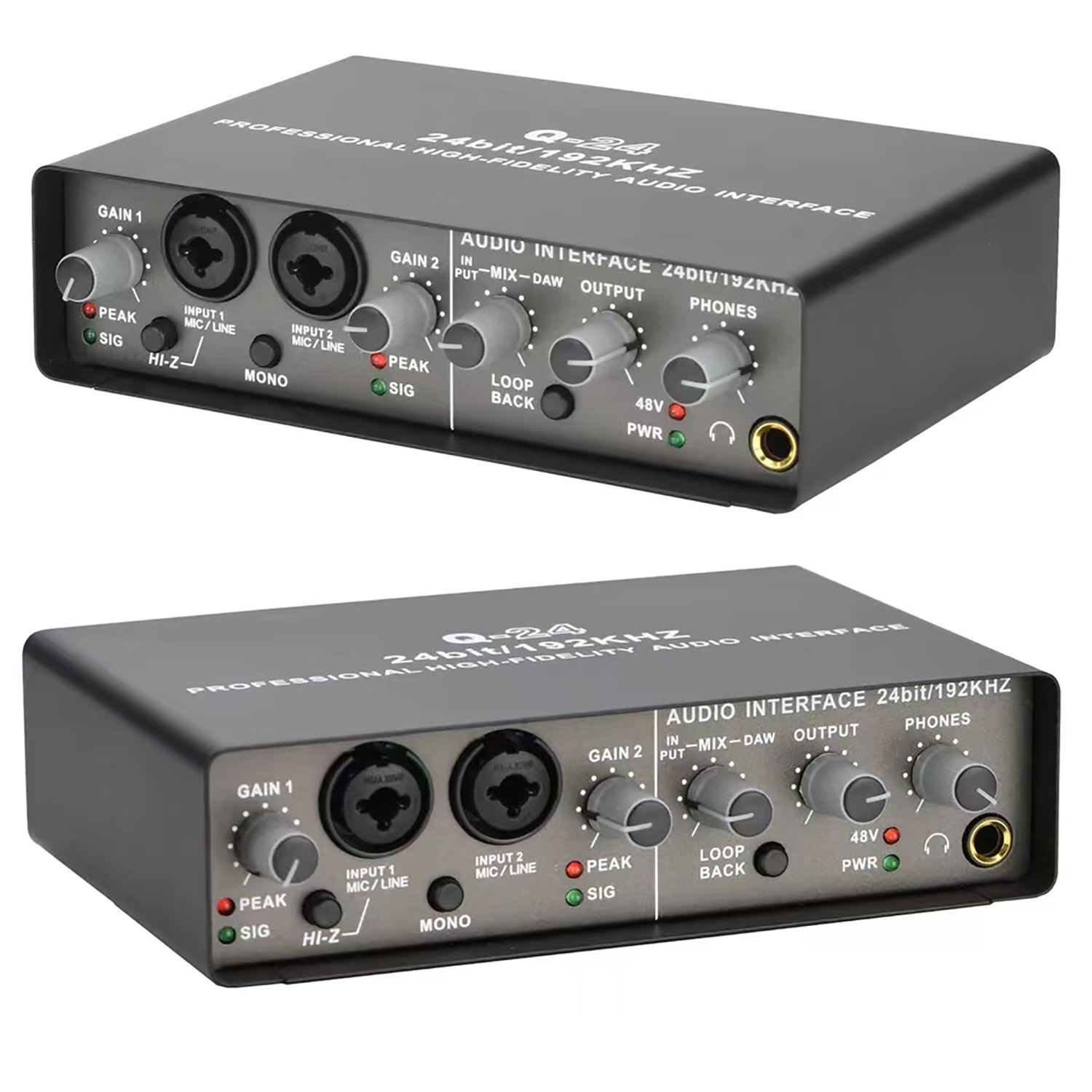 Usb Sound Card External - واجهة صوتية احترافية USB مع مدخل