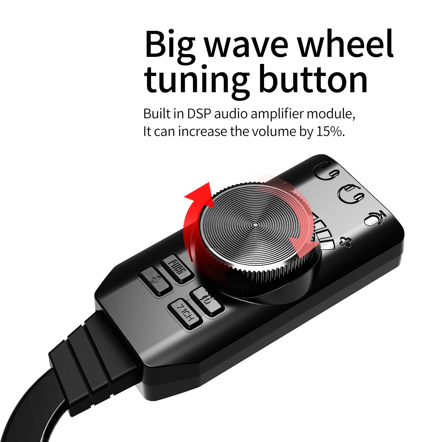 Usb Sound Card External - محول صوت خارجي USB بـ 7.1