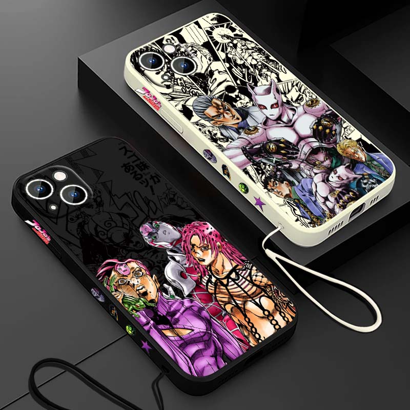 جراب هاتف سائل بتصميم أنمي JOJ - مراجعة Apple Iphone 15 Pro Max وسعره
