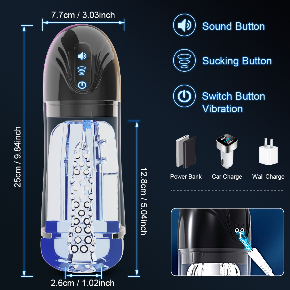 لعبة جنسية للرجال، كأس استمناء - مراجعة Electronics Gadgets For Women وسعره