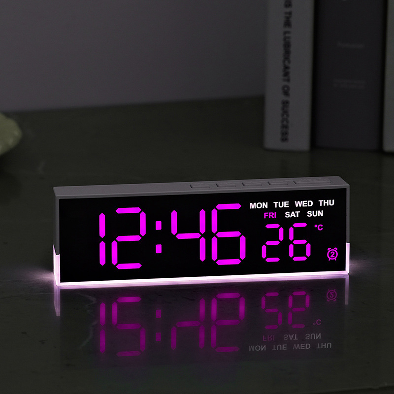 LED منبه رقمي درجة الحرارة أسب - مراجعة Modern Electronics Gadgets وسعره