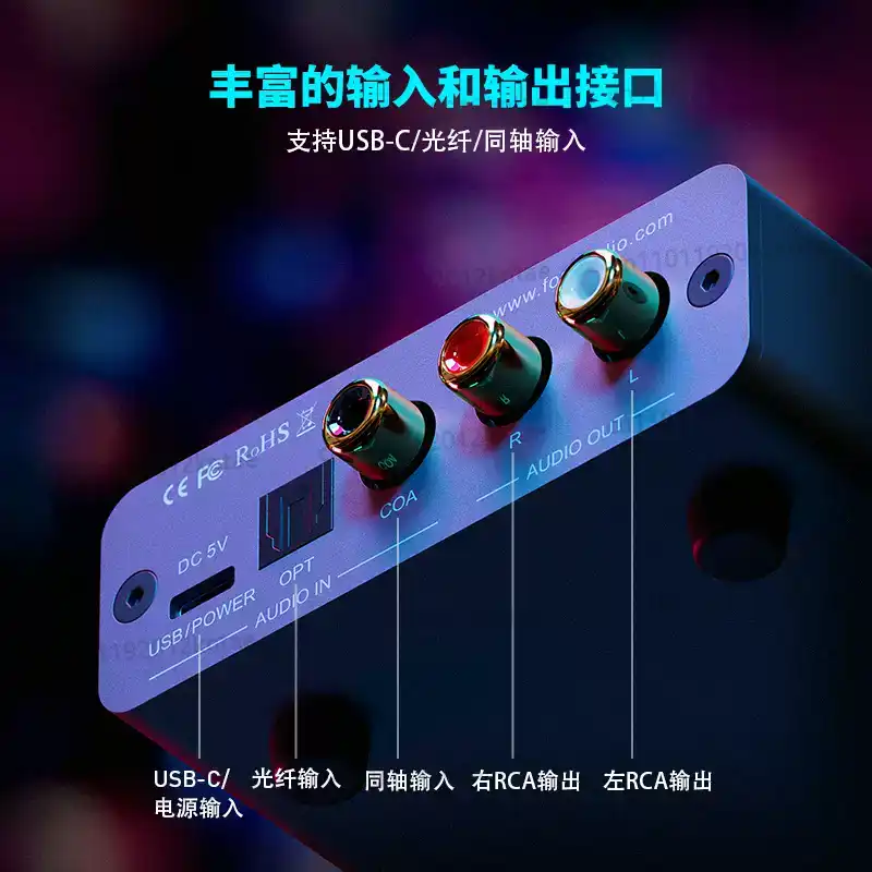 K5 PRO MINI ستيريو DAC مكبر صو - مراجعة Usb Sound Card External وسعره