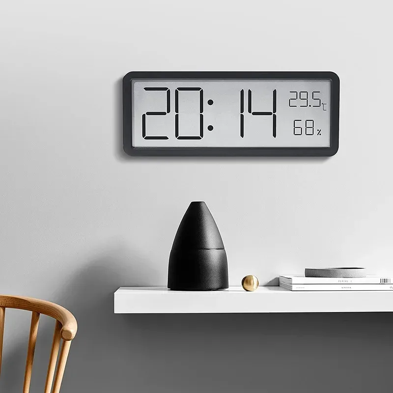 شاشة LCD ساعة حائط رقمية، درجة - مراجعة Modern Electronics Gadgets وسعره