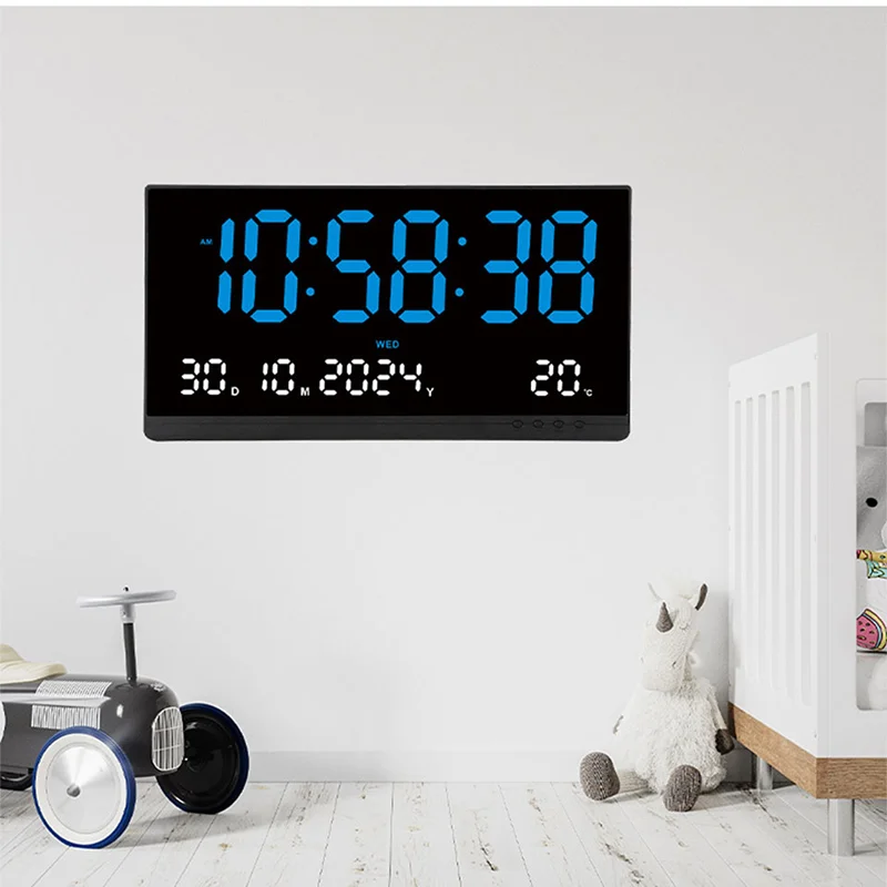 21 بوصة ساعة حائط رقمية كبيرة  - مراجعة Modern Electronics Gadgets وسعره