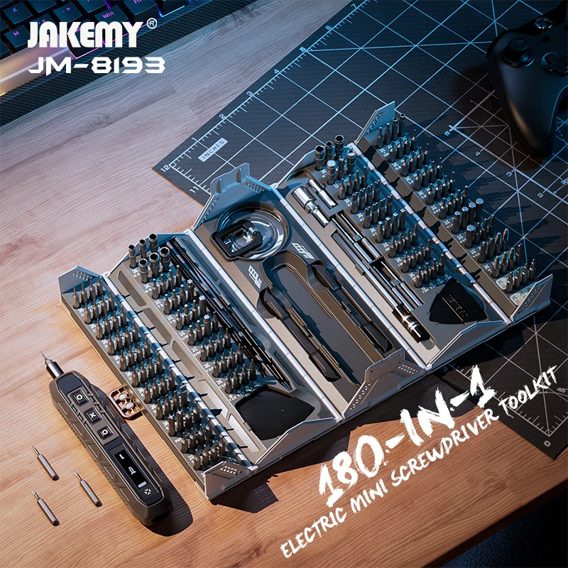 JAKEMY-مفك كهربائي صغير الدقة  - مراجعة Electronics Repair Gadgets وسعره