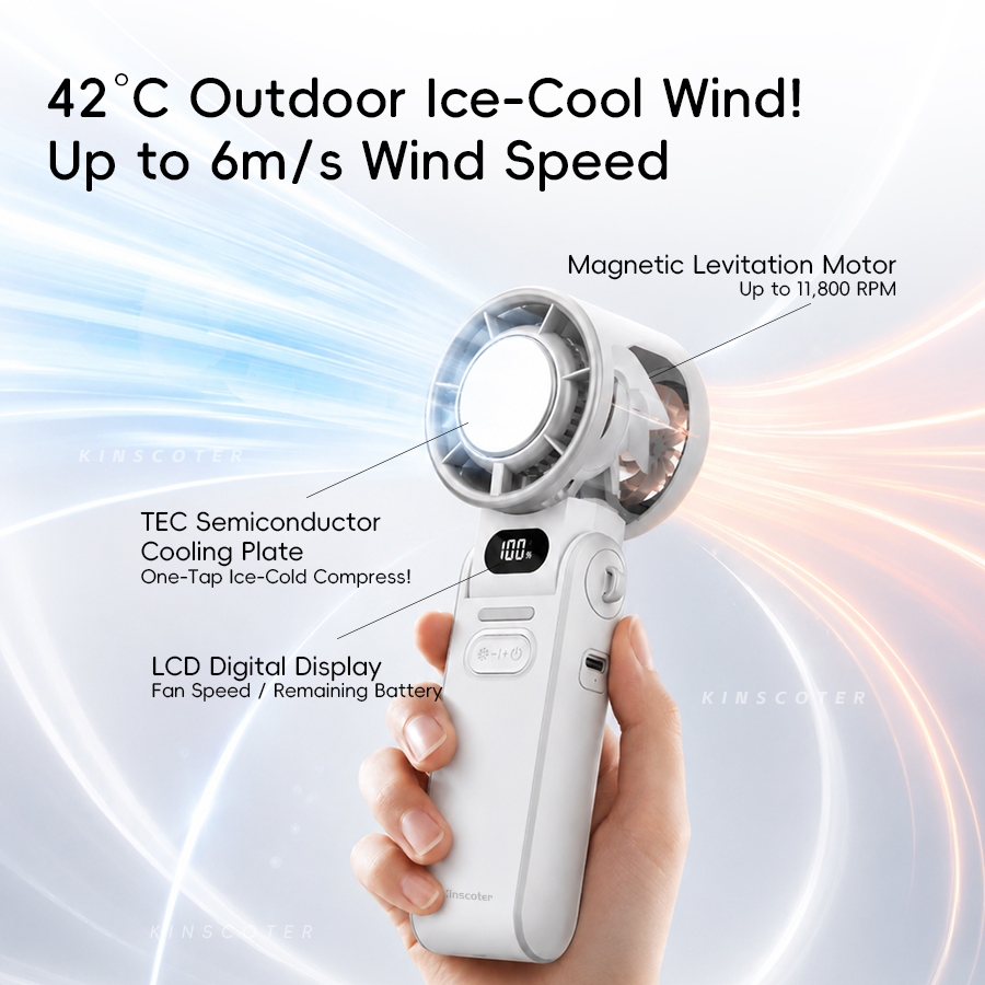 KINSCOTER مروحة محمولة قابلة ل - مراجعة Electronic Gadgets For Home وسعره