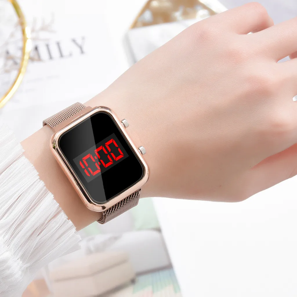 موضة مشبك مغناطيسي مستطيل LED  - مراجعة Electronics Gadgets For Men وسعره