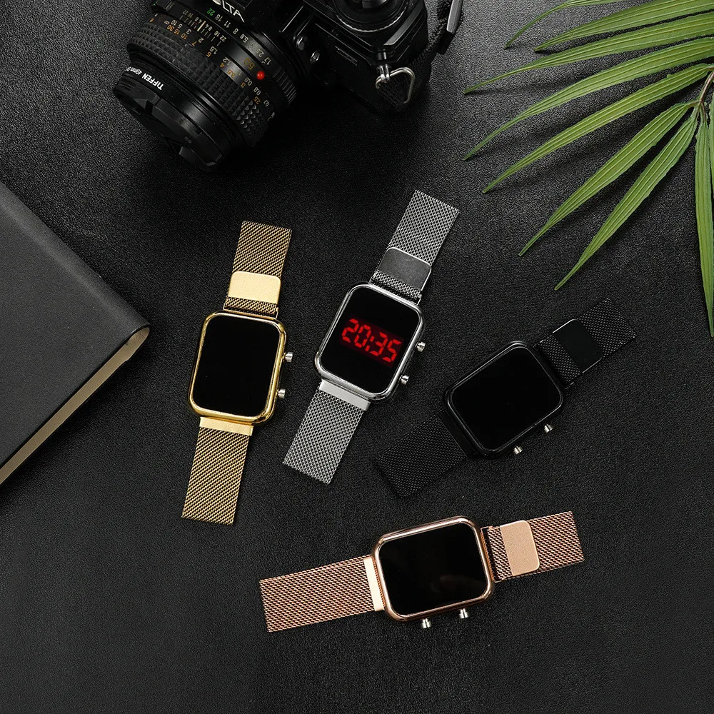 موضة مشبك مغناطيسي مستطيل LED  - مراجعة Electronics Gadgets For Men وسعره