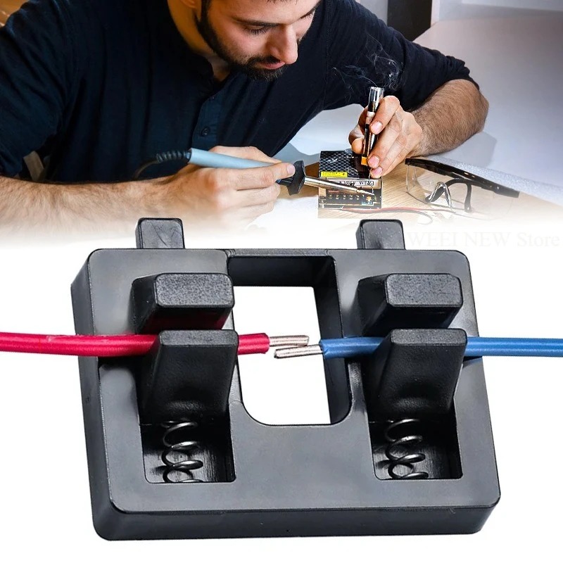 حامل لحام أسلاك إلكترونية جديد - مراجعة Electronics Repair Gadgets وسعره