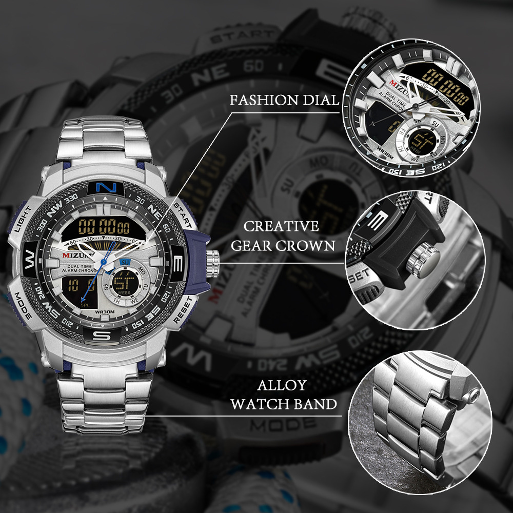 ساعة رقمية جديدة للرجال ساعات  - مراجعة Electronics Gadgets For Men وسعره